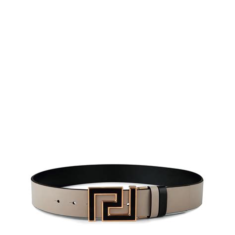 Reversible Logo and Leather Belt 